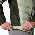 Columbia Labyrinth Loop II Hooded safari/ greenscape men's down jacket 9