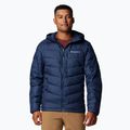 Men's Columbia Labyrinth Loop II Hooded down jacket collegiate navy