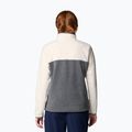 Columbia Benton Springs women's sweatshirt 1/2 Snap city grey heather / chelk 3