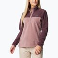 Columbia Benton Springs women's sweatshirt 1/2 Snap moonvista / figs 3