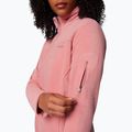 Columbia Fast Trek II women's fleece sweatshirt pink agave 5