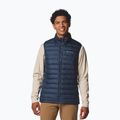 Columbia Powder Lite II colleglate navy men's vest 4