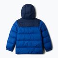 Columbia Puffect Hooded children's insulated jacket mountain blue/collegiate navy 2