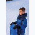 Columbia Puffect Hooded children's insulated jacket mountain blue/collegiate navy 9