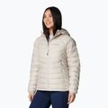 Columbia Powder Lite II Hooded dark stone women's down jacket 4