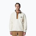 Men's fleece sweatshirt Columbia Helvetia II Half Snap Fleece chalk