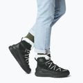 Women's snow boots Sorel Ona Rmx Glacy Plus WP black/sea salt 15