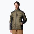 Columbia Labyrinth Loop II stone green/ shark men's down jacket 4