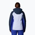 Columbia Snowy Summit Ins snowdrift/clematis blue/coll navy cdye women's ski jacket 3