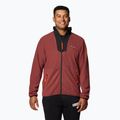 Men's Columbia Sequoia Grove FZ Fleece sweatshirt spice / black