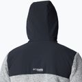 Columbia men's Arctic Crest Sherpa sweatshirt white / black 5