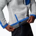 Columbia men's Arctic Crest Sherpa mountain blue / white sweatshirt 8