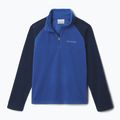 Children's fleece sweatshirt Columbia Glacial Half Zip mountain blue/collegiate navy