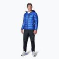 Men's Columbia Arctic Crest Down Hooded Mountain Blue Jacket 2