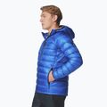 Men's Columbia Arctic Crest Down Hooded Mountain Blue Jacket 4