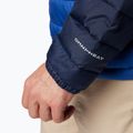 Men's Columbia Powder Lite II Hooded mountain blue/ collegiate navy down jacket 9