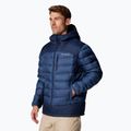 Men's Columbia Autumn Park II Down Hooded jacket dark mountain/ collegiate navy 4