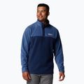 Men's Columbia Steens Mountain Half Snap sweatshirt collegiate navy / dark mountain