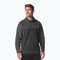Men's fleece sweatshirt Columbia Steens Mountain Half Snap II charcoal heather/shark