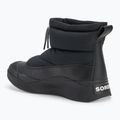 Women's Sorel Out N About IV Puffy WP snow boots black/chalk 3