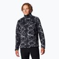 Men's Columbia Steens Mountain Printed fleece sweatshirt black timberwild