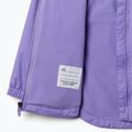 Columbia Rainy Trails II Fleece paisley purple children's rain jacket 3