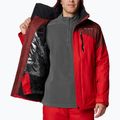 Columbia men's Last Tracks II sail red/spice ski jacket 9