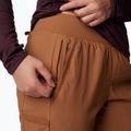 Columbia Leslie Falls Pull-On camel brown women's trekking trousers 6