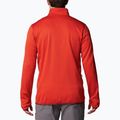 Men's Columbia Park View Fleece FZ sail red heather trekking sweatshirt 2