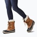 Women's snow boots Sorel Winter Carnival WP camel brown 14