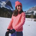 Children's fleece sweatshirt Columbia Glacial Fleece hot coral 3