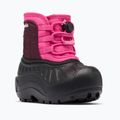 Columbia Powderbug Snowlite Lace pink ice/ moonvista children's snow boots 8