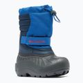 Columbia Powderbug Snowlite mountain blue/ spicy children's snow boots 9