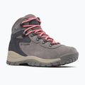 Women's trekking boots Columbia Newton Ridge Plus Wp Amped stratus/canyon rose 8