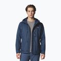 Columbia Pouring Adventure III men's rain jacket collegiate navy 4