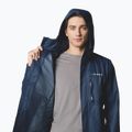 Columbia Pouring Adventure III men's rain jacket collegiate navy 7