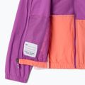 Children's wind jacket Columbia Tabor Trail Windbreaker razzle/satin pink/hot coral 3