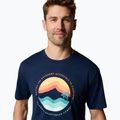 Men's T-shirt Columbia Path Lake Graphic Tee II collegiate navy 5
