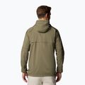 Men's trekking sweatshirt Columbia Skien Valley Hooded stone green 3