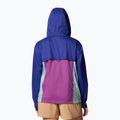 Women's wind jacket Columbia Crested Canyon Windbreaker razzle/spray/clematis blue 3