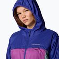 Women's wind jacket Columbia Crested Canyon Windbreaker razzle/spray/clematis blue 5