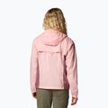 Women's wind jacket Columbia Crested Canyon Windbreaker pink sand/fig 2