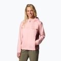 Women's wind jacket Columbia Crested Canyon Windbreaker pink sand/fig 3