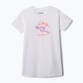 Children's trekking shirt Columbia Mission Lake Graphic white/weaving waterscape