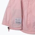 Children's rain jacket Columbia Rainy Trails II Fleece satin pink 3