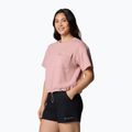 Women's T-shirt Columbia Granite Point Knit eraser pink 4