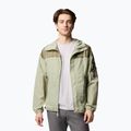 Men's windbreaker jacket Columbia Challenger II Windbreaker safari/stone green 4