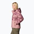 Women's hybrid jacket Columbia Hikebound Printed eraser pink deco/como print 4
