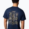 Men's T-shirt Columbia Kettle River Back Graphic Tee collegiate navy 5