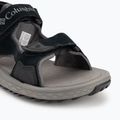 Men's sandals Columbia Konos Hiker 3-Strap black/city grey 7